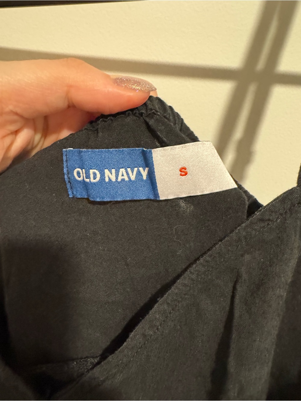 Old Navy Black Tiered Maxi Spaghetti Strap Dress - Picture 3 of 4